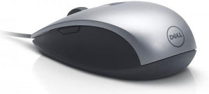 Mice : Dell Laser Scroll USB (6 Buttons) Silver and Black Mouse (570-11349)