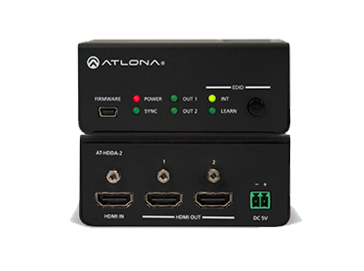 Atlona AT-HDDA-2 1×2 HDMI Distribution Amplifier