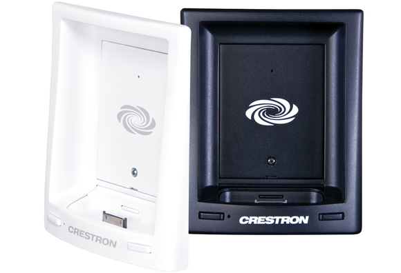 Crestron CEN-IDOCV-DSW-B-T (Excluded Power) Wall Mount Interface for Apple iPod, Black Textured
