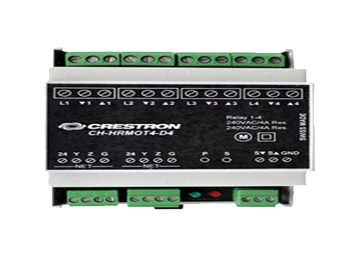 Crestron CH-HRMOT4-D4 DIN Rail 4 Motor Controller