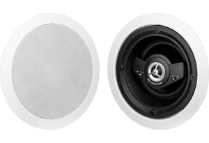 Crestron EXCITE IC5-W-T 5.25" 2-Way In-Ceiling Speakers, Pair