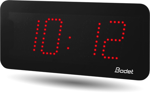 Bodet STYLE II 7 NTP POE LED Digital Clock