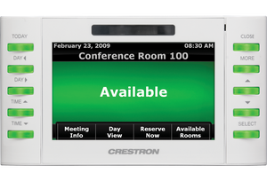 Crestron TPMC-4SM-B-S 4.3” Room Scheduling Touch Screen, Black Smooth