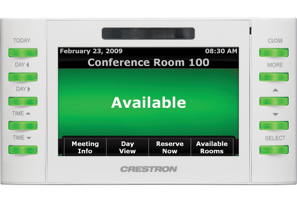 Crestron TPMC-4SM-B-S 4.3” Room Scheduling Touch Screen, Black Smooth