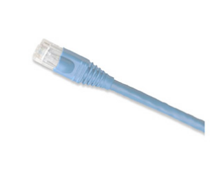 Leviton 5G460-10L GigaMax 5e Standard Patch Cord, Cat 5e, 10 feet, Blue