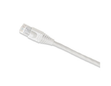 Leviton 5G460-10W GigaMax 5e Standard Patch Cord, Cat 5e, 10-feet, White