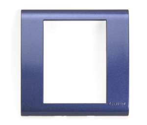 Leviton BLWP1-NVB Excella Wallplate Frame, Navy Blue